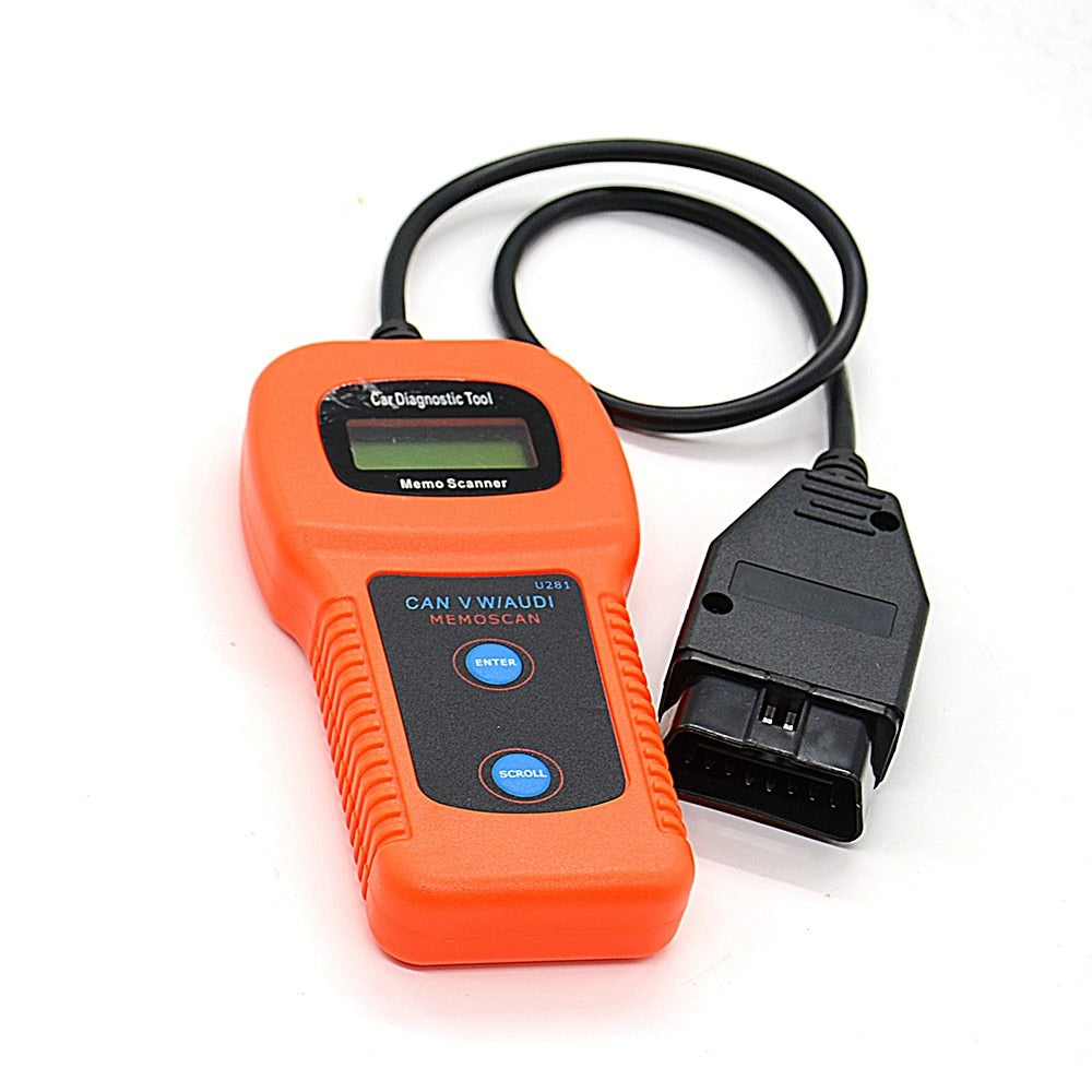 Memoscan U281 EAT CAN-BUS OBD2 OBDII Code Scanner Engine Code Reader CAN BUS Scan Tool - Cartoolshop