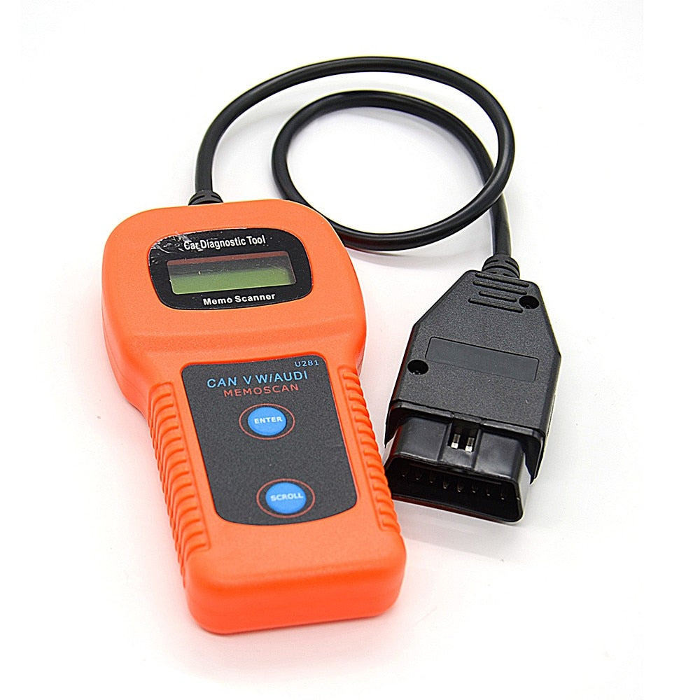Memoscan U281 EAT CAN-BUS OBD2 OBDII Code Scanner Engine Code Reader CAN BUS Scan Tool - Cartoolshop