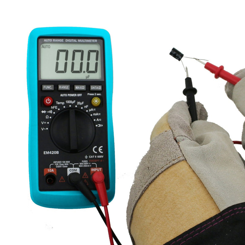 All-Sun EM420B Digital Multimeter Diode Transistor Battery Tester AC/DC Ammeter Voltmeter Ohm Voltage Meter