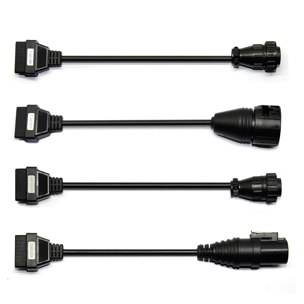 Truck Full Set TCS Truck 8 Cables CDP PRO Scanner Connecter Diagnostic Cable for VD600 CDP - Cartoolshop
