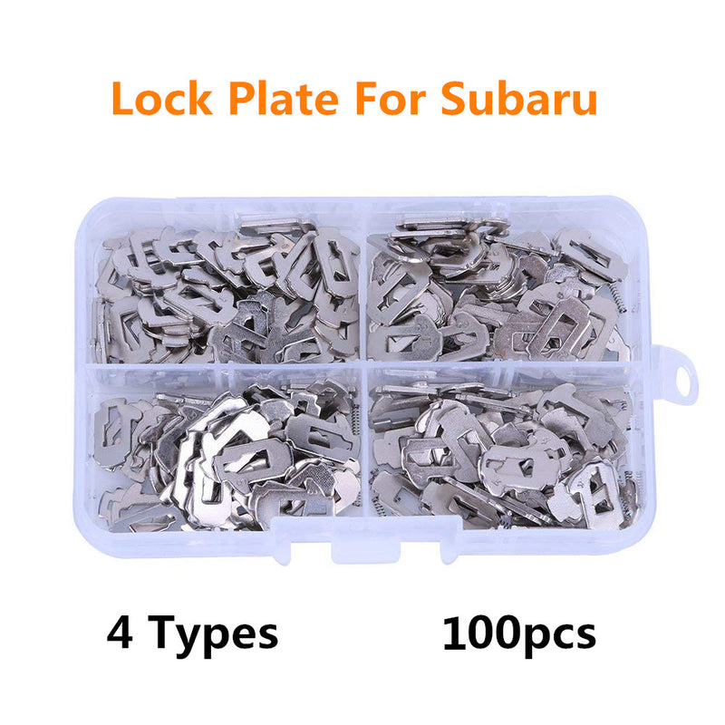 100pcs Car Lock Reed Lock Plate For Subaru Car Lock Repair Locksmith Accessories