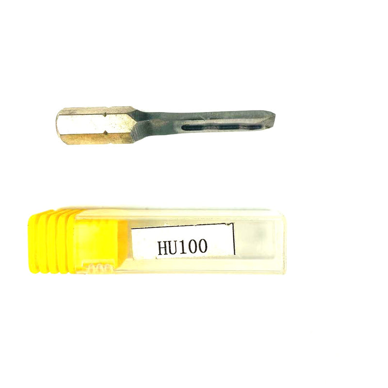 HU100 Locksmith Tools for Car,Strong Power Key Stainless Steel Key for Car,HU100 Car Tools