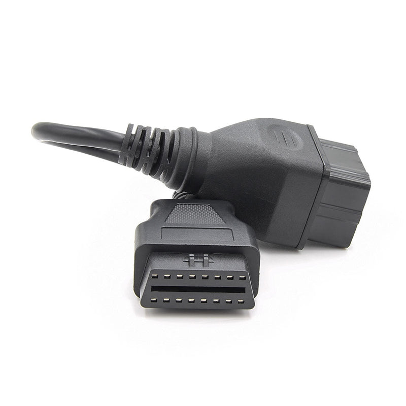 Truck Cable 12pin for renault diesel Male to OBD2 16Pin Female Car Diagnostic Tool Adapter Converter Extension Cable