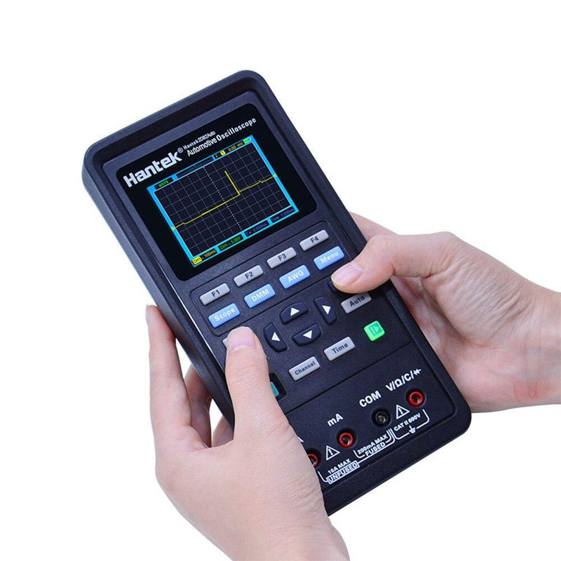 Hantek 2D82 AUTO Digital Oscilloscope Multimeter 4 In1 2 Channels 80MHz Signal Source Automotive Diagnostic 250MSa/s