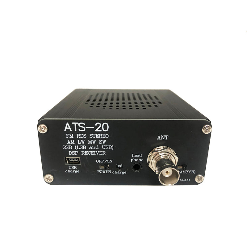 Original ATS-20 PLUS SI4732 All Band Radio FM AM (MW and SW) and SSB (LSB and USB) + Antenna + 800MAh Lithium Battery