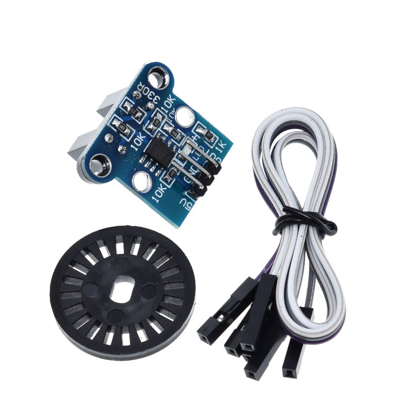 HC-020K Double Speed Measuring Sensor Module with Photoelectric Encoders Kit Top for Arduino