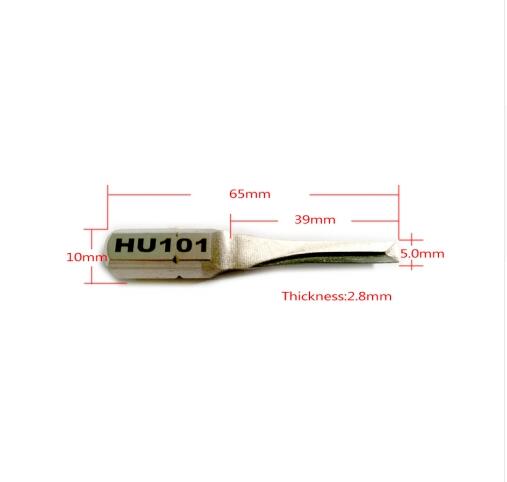 HU101 Strong Power Key Stainless Steel Key for Car,Professional Locksmith Tools for Car,Hu101 Car Repair Tool