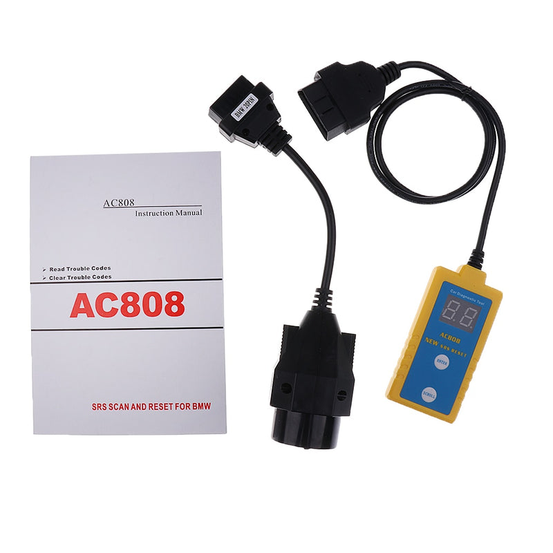 AC808 Memo SRS Reset Tool Diagnostic Scanner for BMW