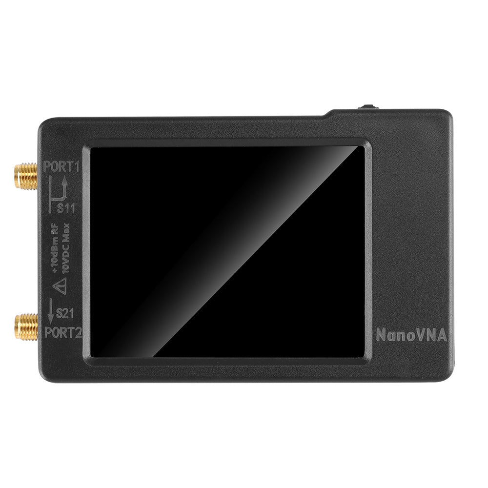 Vector Network Antenna Analyzer 10KHz-1.5GHz MF HF VHF UHF Shell SD Card Slot Supprt 32G Digital Nano VNA-H Tester
