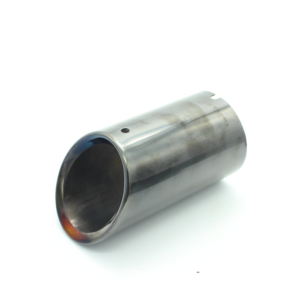 Rline Tail Throat Car Exhaust Pipe Muffler Tip For Audi A1 A3 A4L A5 A6L Q3 Q5 Tail Pipe 1Pair - Cartoolshop