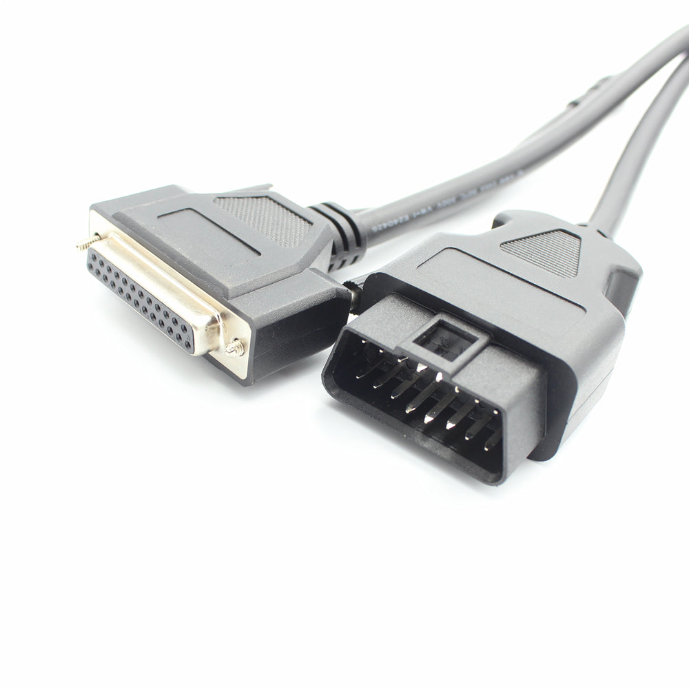 INLINE 5 Cummins Insite 7.62 Data Link 16pin to 25pin Adapter Cable Test Connector Auto Heavy Duty Scanner - Cartoolshop