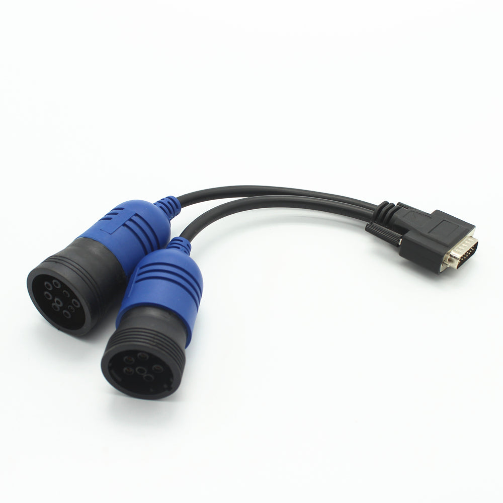 NEXIQ V8 Auto Heavy Duty Truck Scanner Tool NEXIQ 125032 USB Link 6pin and 9pin Y Truck Diagnose Interface Cable - Cartoolshop