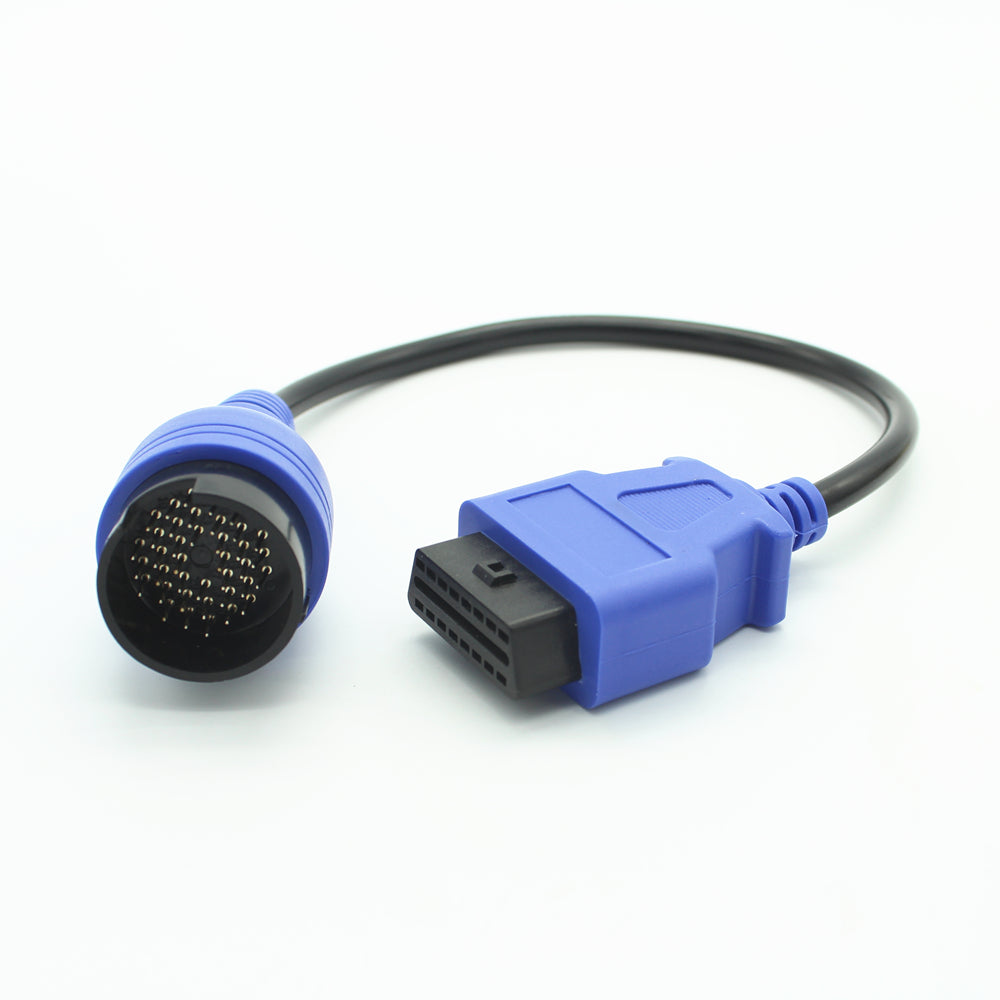 For Benz IVECO 38Pin Cable OBD2 Diagnostic Tool Adapter Connector Diagnostic Trucks Interface Scanner Cable OBDII 16PIN - Cartoolshop