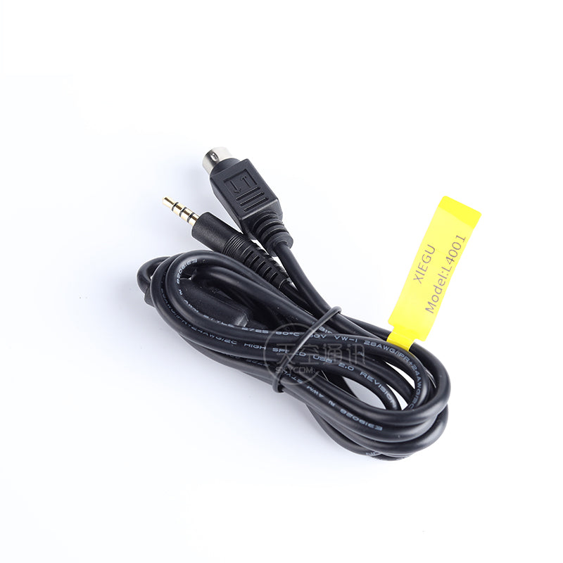 L4001 1.5m 6pin To Audio Cable for XIEGU X6100 XPA125B Ham HF Radio Amplifier