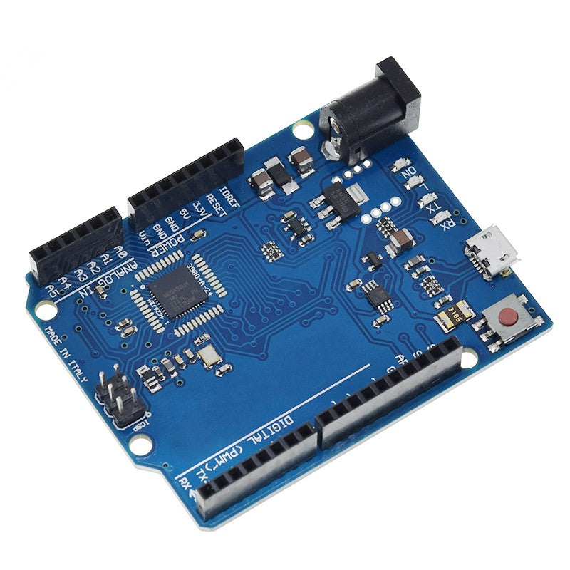 Leonardo R3 Microcontroller Atmega32u4 Development Board with USB Cable Compatible for Arduino DIY Starter Kit