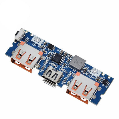 Micro/Type-C USB 5V 2.4A Dual USB 18650 Boost Battery Charger Board Mobile Power Bank Accessories for Phone DIY