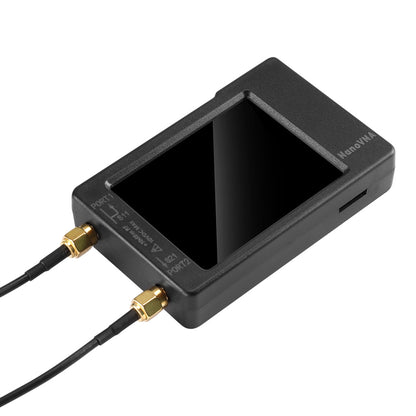 Vector Network Antenna Analyzer 10KHz-1.5GHz MF HF VHF UHF Shell SD Card Slot Supprt 32G Digital Nano VNA-H Tester