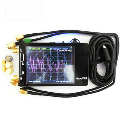 NanoVNA Hugen 2.8 Inch LCD HF VHF UHF UV Vector Network Analyzer 50KHz ~ 300MHz Antenna Analyzer Built-in Battery