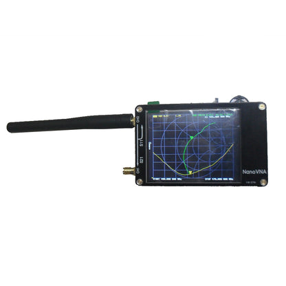 NanoVNA Hugen 2.8 Inch LCD HF VHF UHF UV Vector Network Analyzer 50KHz ~ 300MHz Antenna Analyzer Built-in Battery