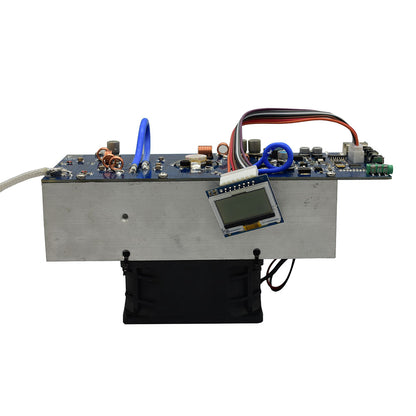 New 150W DC 48V Stereo RF FM Transmitter Amplifier 76M-108MHz Frequency Radio Station Module