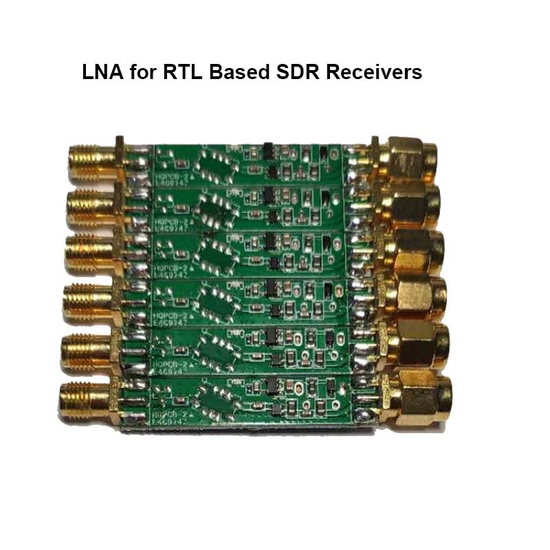 50M-4000M SDR LNA Amplifier Hackrf Antenna Port 433M Gain 23dbm for RTL Based SDR Receivers