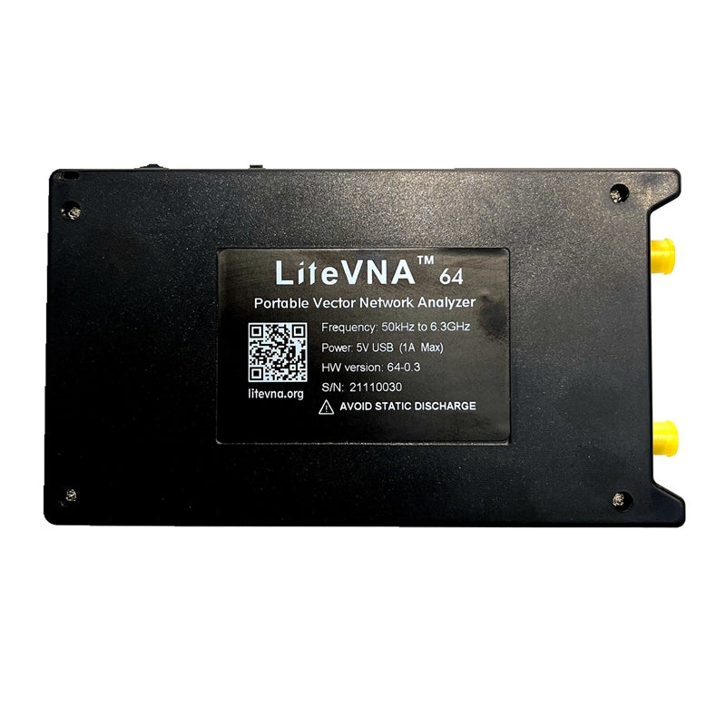 New Litevna-64 50Khz-6.3Ghz Litevna 4Inch Touch Screen Vector Network Analyzer HF UHF Antenna Analyzer Update of Nanovna