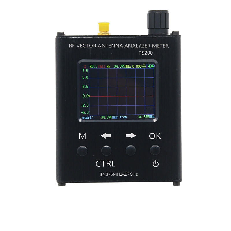 PS200 34.375MHz 2.7GHZ UV RF Vector Impedance ANT SWR Antenna Analyzer N1201SA