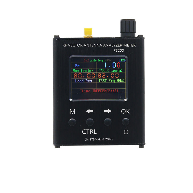 PS200 34.375MHz 2.7GHZ UV RF Vector Impedance ANT SWR Antenna Analyzer N1201SA