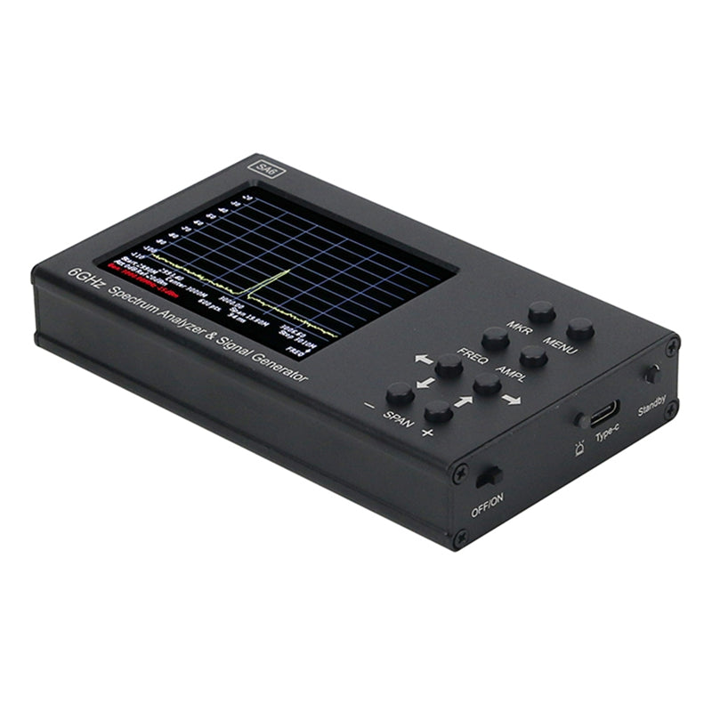 SA6 Portable 6Ghz Spectrum Analyzer Signal Generator TO, 2G, 3G, 4G, LTE, CDMA, DCS, GSM, GPRS,Beidou GPR