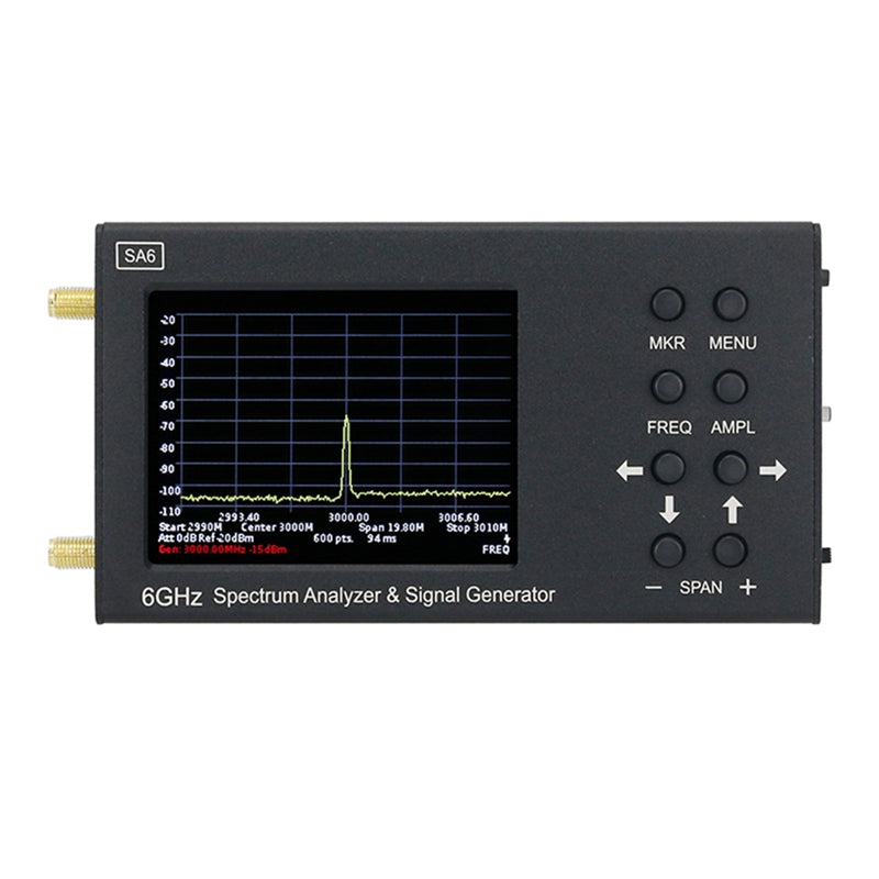SA6 Portable 6Ghz Spectrum Analyzer Signal Generator TO, 2G, 3G, 4G, LTE, CDMA, DCS, GSM, GPRS,Beidou GPR