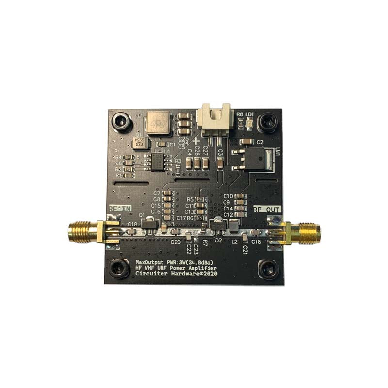 SBB5089 0.5~800MHz Microwave Power Amplifier VHF UHF RF Power Amplifier 36dBm DC Wide Supply Voltage