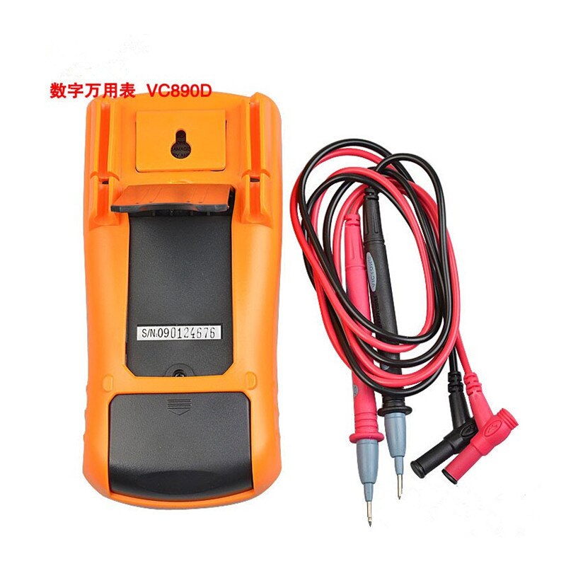 VC890D Digital Multimeter True RMS Multimeter LCD Multimeter Tester 2000UF Capacitor Temperature Measurement - Cartoolshop
