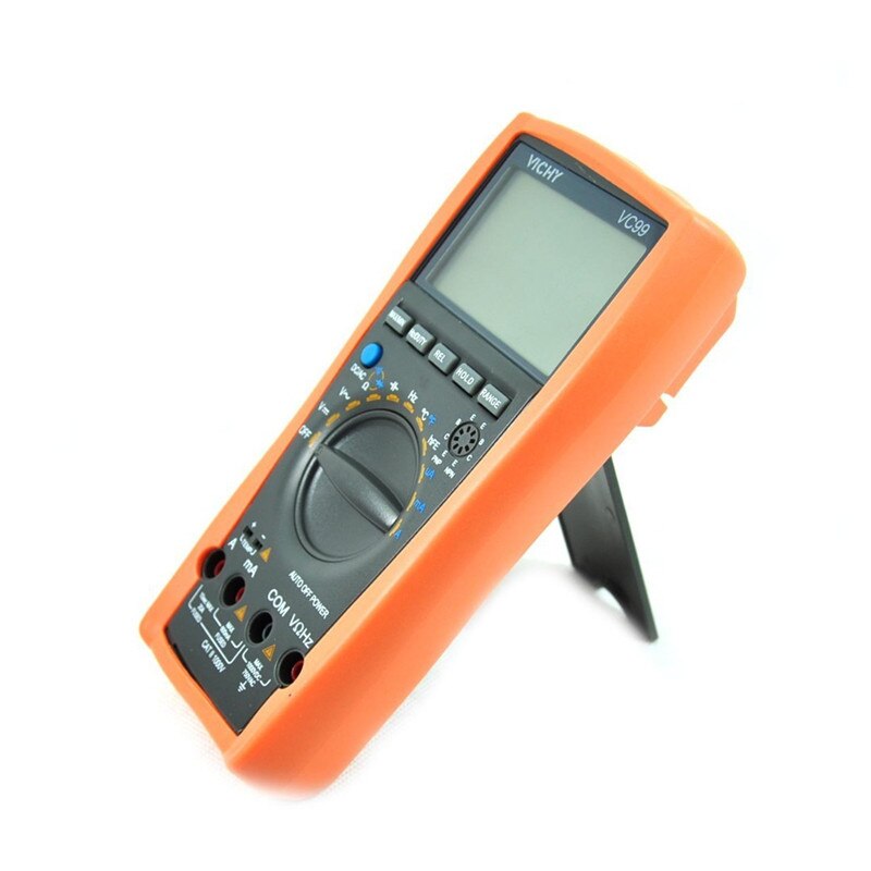 Vichy VC99+ 3 6/7 Auto Range Dmm AC DC Voltmeter Capacitance Resistance Digital Multimeter vs Fluke17B Multimeter - Cartoolshop