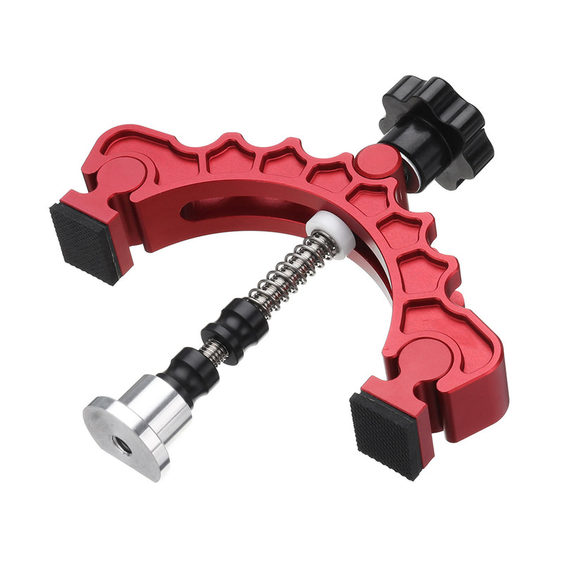 HONGDUI Aluminum Alloy Knuckle Clamp Adjustable Press Plate T-Track Clamp Quick Acting Hold Down Clamp Precision Woodworking Tool
