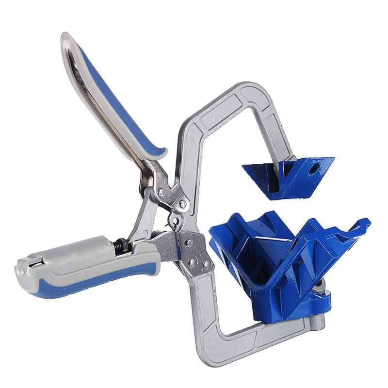 Drillpro 2 Pack Auto-adjustable 90 Degree Corner Clamp Face Frame Clamp Woodworking Clamp