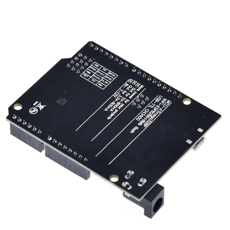 UNO+WiFi R3 ATmega328P+ESP8266 (32Mb Memory) USB-TTL CH340G for Arduino Uno, NodeMCU, WeMos ESP8266