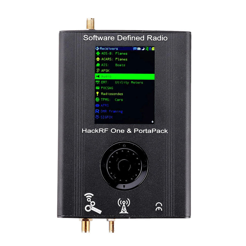 Latest Version PORTAPACK + HACKRF ONE 1MHz To 6GHz SDR Software Defined Radio + 0.5ppm TXCO