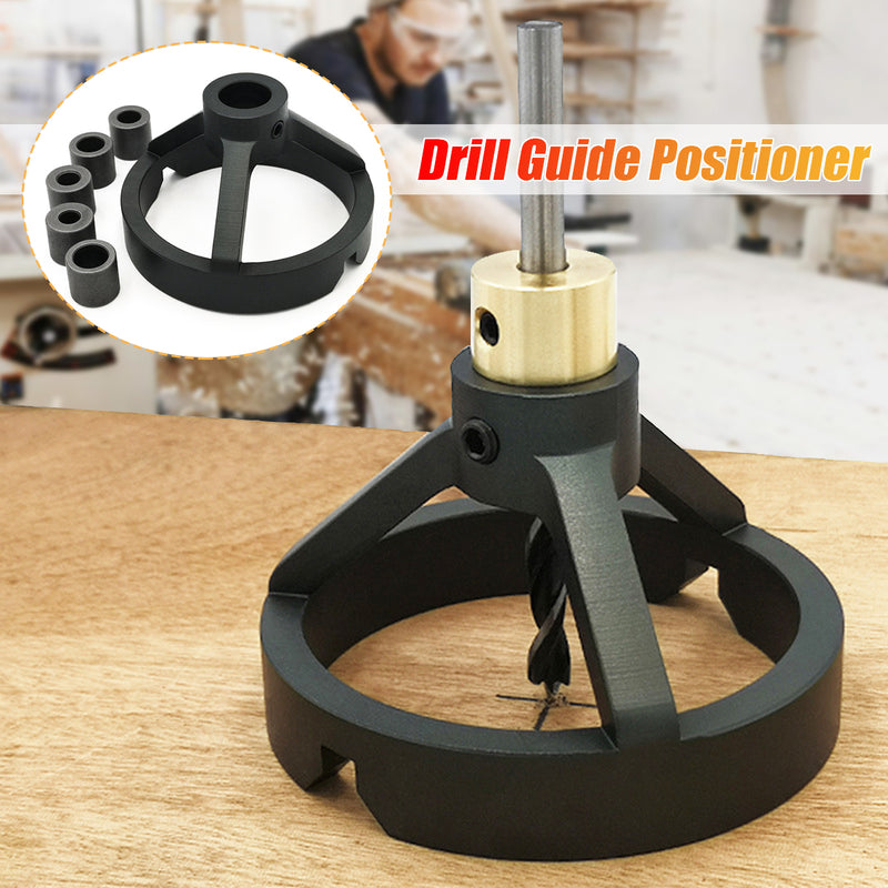 Vertical Drill Guide Positioner Straight Carpentry Hole Puncher Woodworking Tool