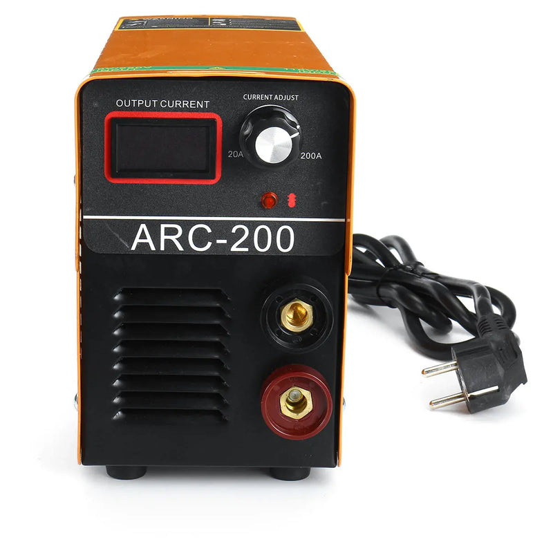 110V/220V Portable ARC-200 IGBT Electric Welding Machine Semi Automatic Inverter Weld Tools Kit