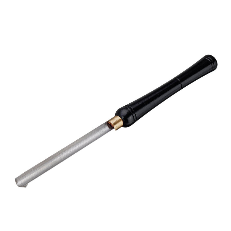 Drillpro High Speed Steel Lathe Chisel Wood Turning Tool with Wood Handle Woodworking Tool