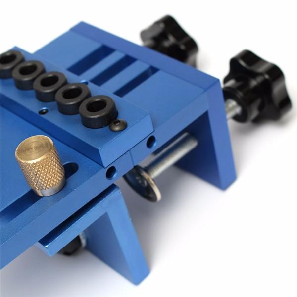 Dowelling Jig Kit with 5 Metric Dowel Holes 6mm/8mm/10mm for Woodworking