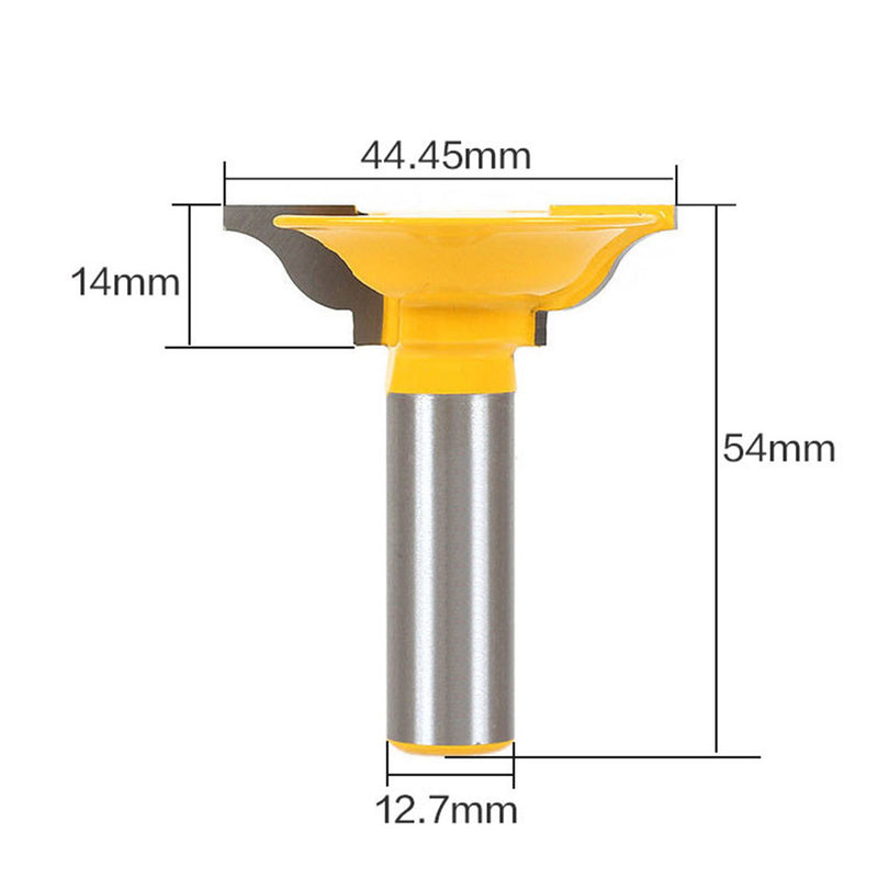 Drillpro 3pcs 1/2 Inch Shank Entrance Rod and Ogee Router Bit Inner Door Assorted R / S Router Bit Woodworking Tools