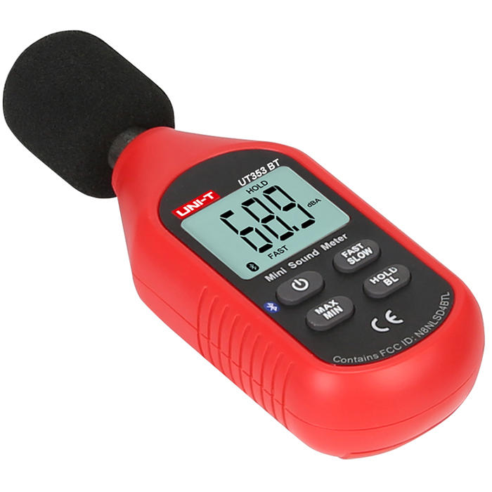 UNI-T UT353BT Bluetooth Sound Level Meter Digital Noise Tester 30-130dB Decibel Monitoring Sound Level Meter