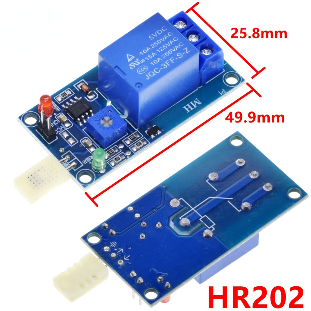 Humidity Control Relay Channal 1CH Humidity Sensor Switch Relay Module Control Board