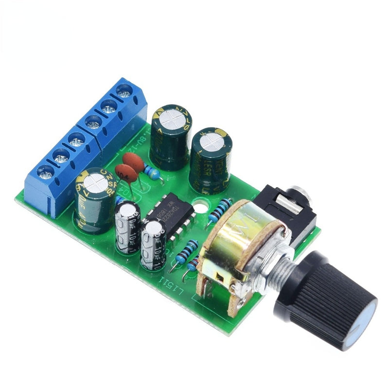 TDA2822M 2.0 Stereo Audio Amplifier Board Dual Channel AMP AUX Amplifier Board Module DC 1.8-12V Audio Board
