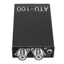 ATU-100 PRO 1.8Mhz-30Mhz OLED Display Automatic Antenna Tuner Built-in Battery for 10W To 100W Shortwave Radio Station