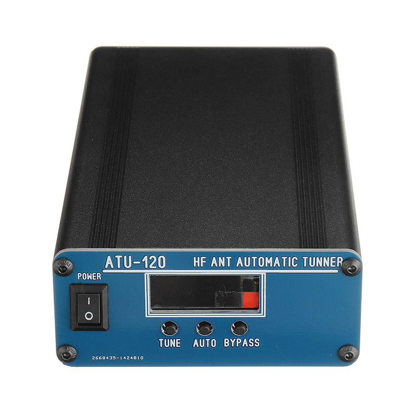 ATU-120 100W Shortwave Miniature Antenna 3.5-54MHz Universal HF ANT Automatic Tuner 5Ω-1.2KΩ Tuning Impedance Range