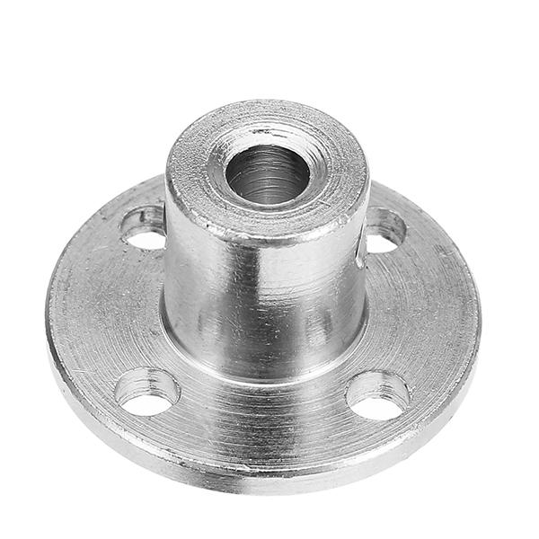 4mm Flange Coupling Steel Rigid Flange Plate Shaft Connector Optical Axis Support Fixed Seat