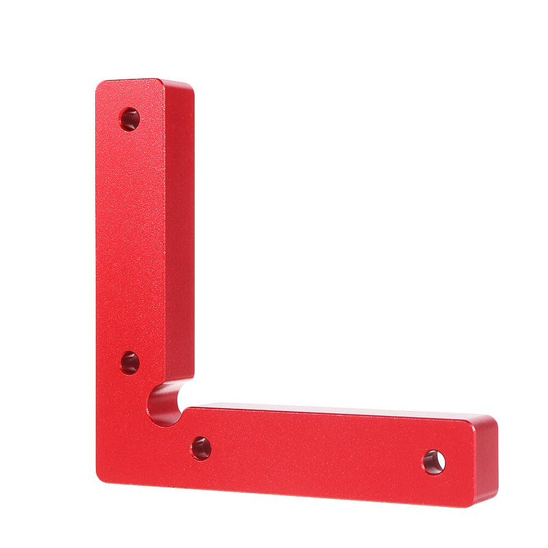 Drillpro Aluminium Alloy 90 Degree 100x100mm Precision Clamping Square Woodworking Machinist Square Positioning Right Angle Clamping Measure