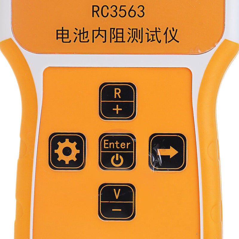 RC3563 Battery Internal Resistance Tester Lithium Nickel Chromium Lead Acid Battery Test with Test Clips